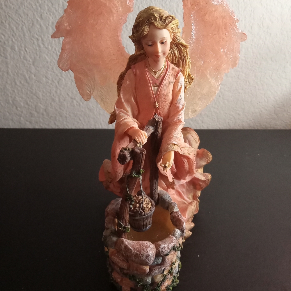 Boyds Charming Angel Collection Julianna (Peach) Angel of Wishes 6" Figurine